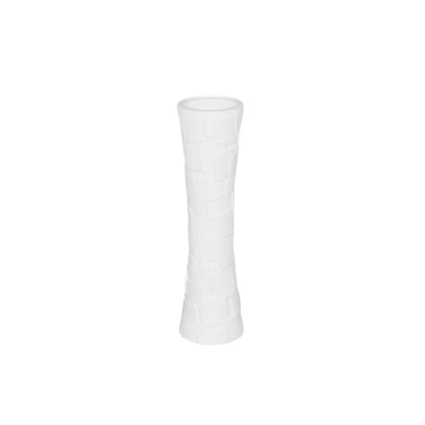 Elegant flower vases for rustic homes -White Ceramic Vase