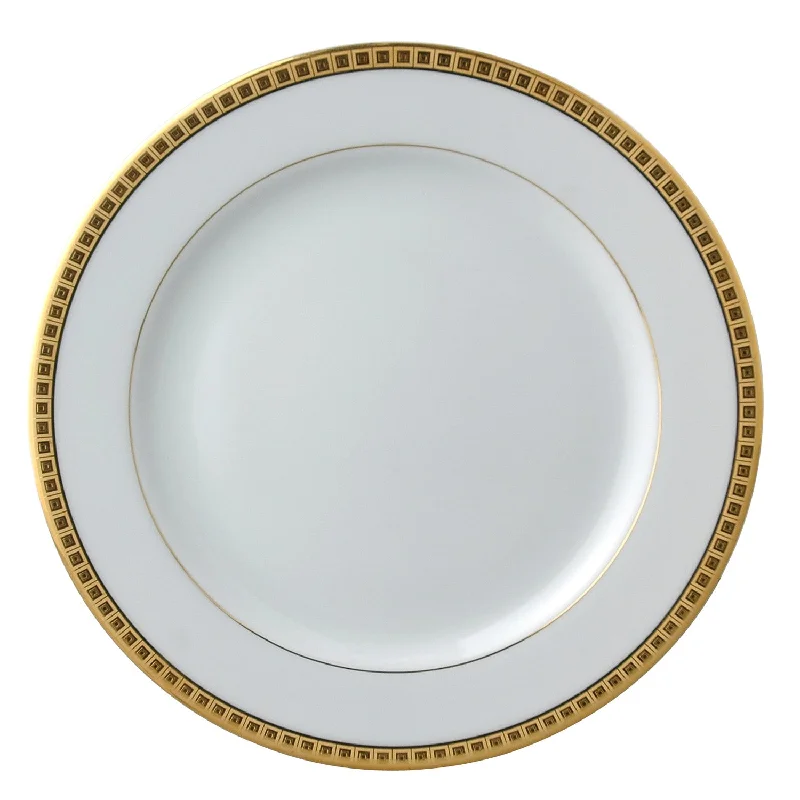 mugs for tea lovers with quotes-Athena Gold Salad Plate, 8.5"