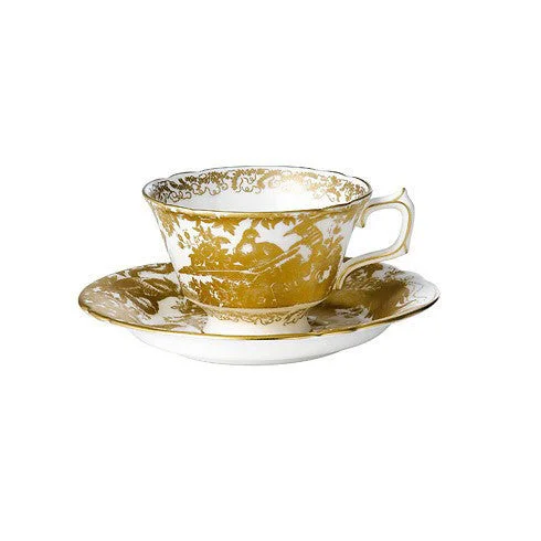 large insulated coffee cups-Aves Gold Tea Saucer