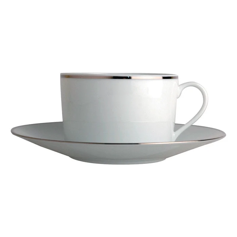 quirky mugs for family gatherings-Cristal Tea Saucer