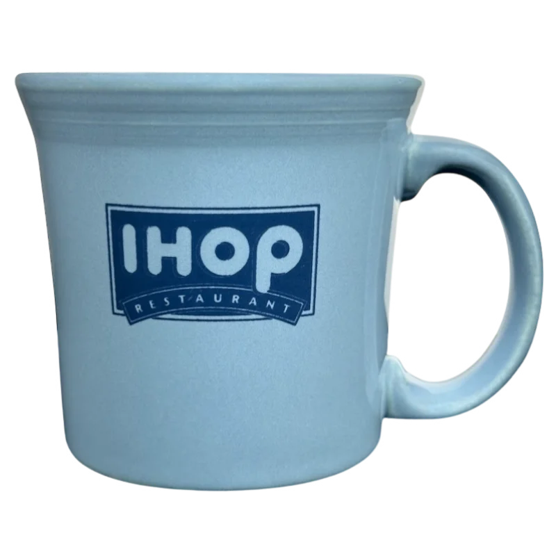 large insulated coffee cups-Fiesta IHOP Restaurant Mug Homer Laughlin China