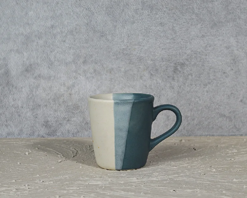 ceramic mugs for coffee lovers-Grey Ceramic Coffee Mug  | 260 ml