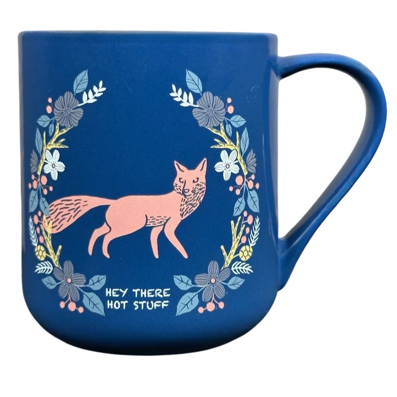 cute mugs for coworkers-Hey There Hot Stuff Fox Mug Threshold