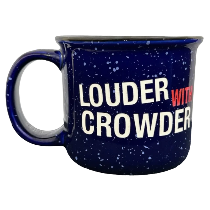 lightweight mugs for travel-Louder With Crowder Mug