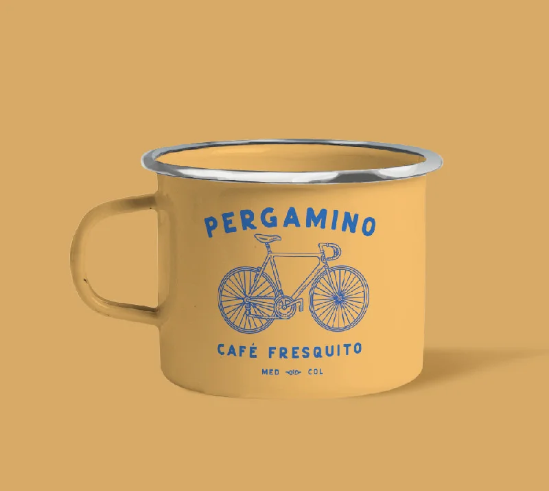 cute animal shaped mugs-Mug en Peltre PERGAMINO - Bici