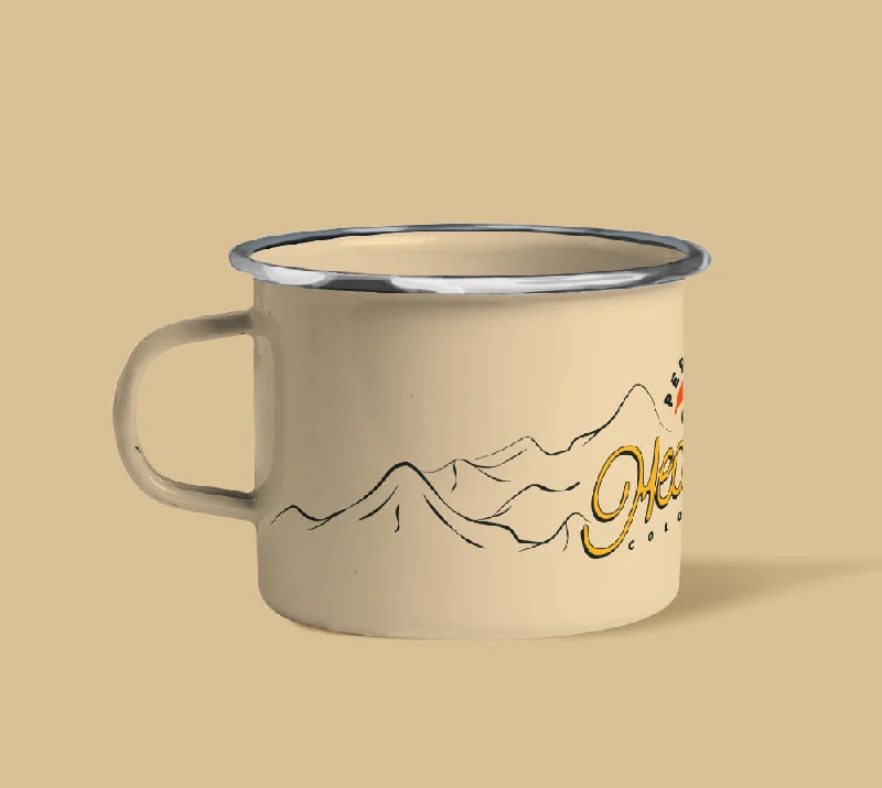 stylish coffee cups for home-Mug en Peltre PERGAMINO - Medellín