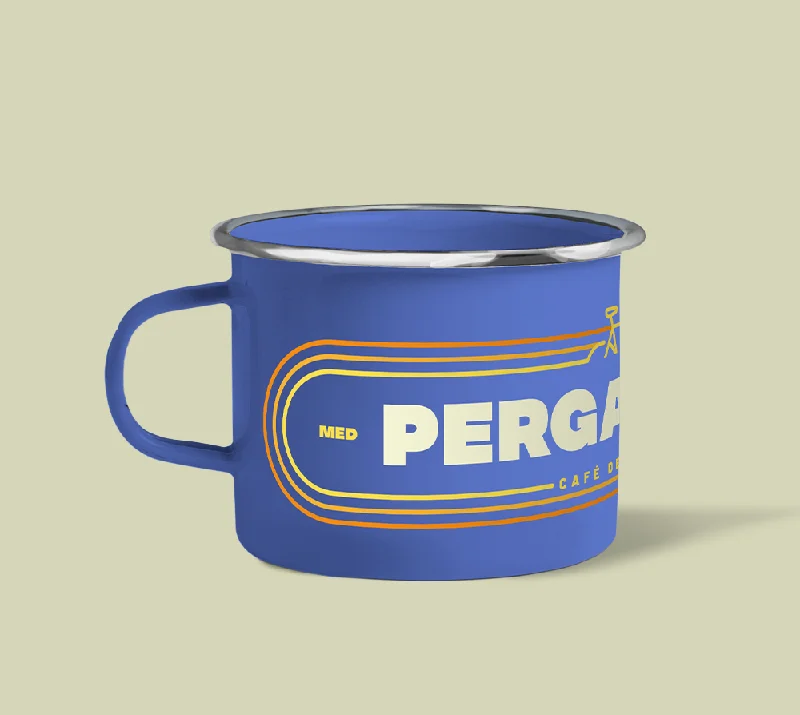 customizable mugs with names-Mug en Peltre PERGAMINO - RETRO MORADO