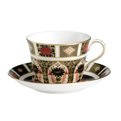 unique mugs for dinner parties-Old Imari Tea Cup