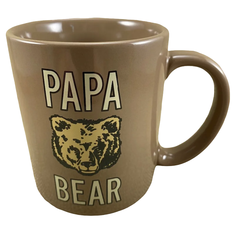 affordable coffee mugs for home-Papa Bear Mug Hallmark