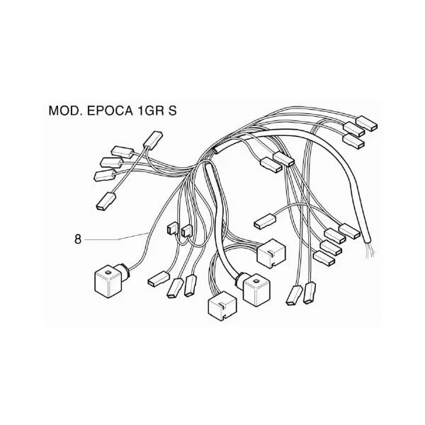 large custom mugs for events-Rancilio Epoca S One Group Wiring Harness (Special Order Item)