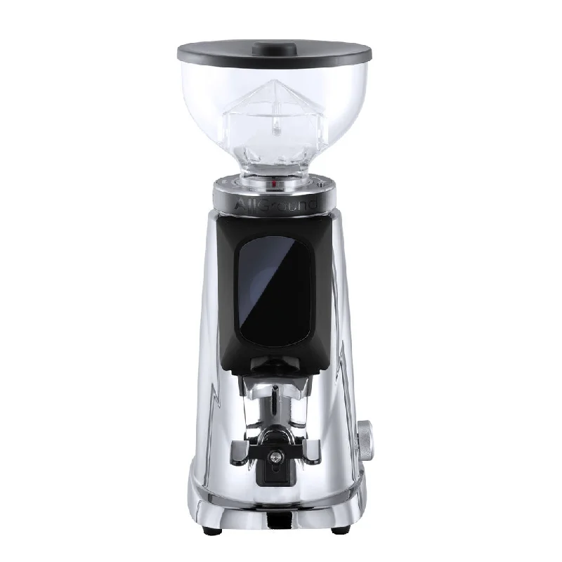 elegant coffee mugs for events-REFURBISHED AllGround All Purpose Home Coffee Grinder - Chrome w/ Black