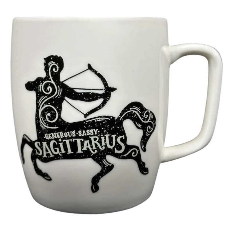 best mugs for hot chocolate-Sagittarius Astrology Zodiac Mug Threshold