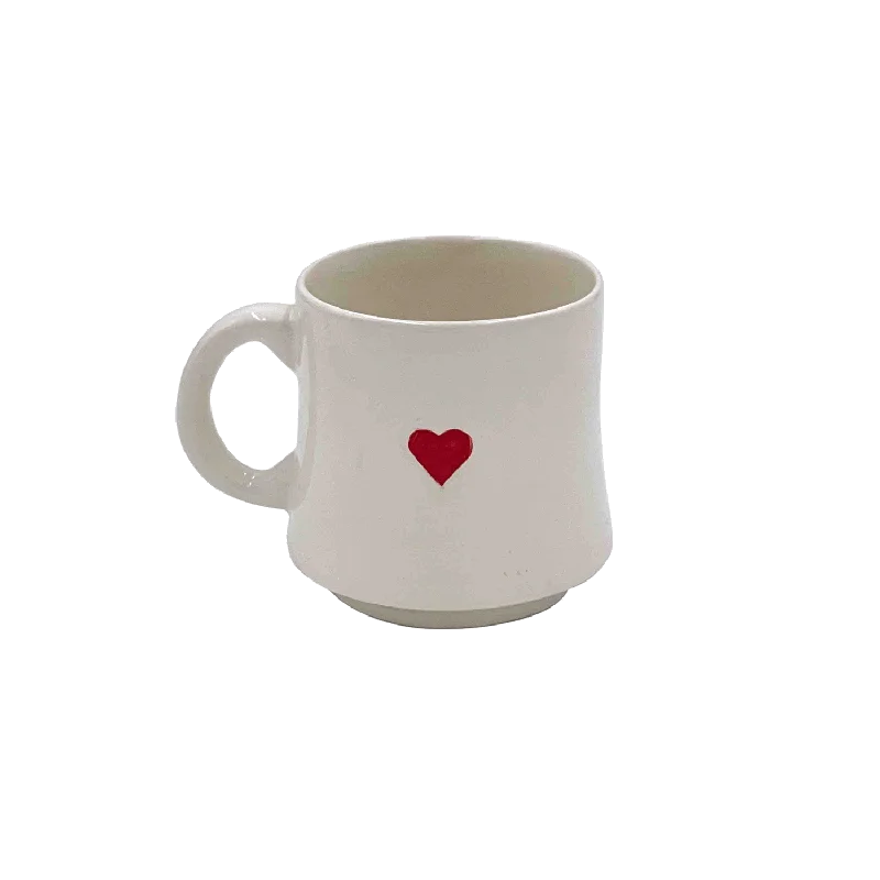 personalized coffee mugs for her-Small Love Heart Mug