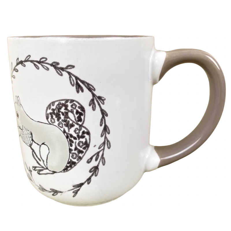 ceramic mugs for tea-Squirrel Mug Spectrum Designz