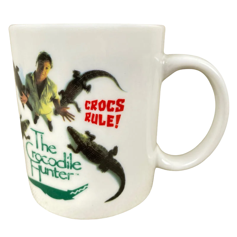 cute animal shaped mugs-The Crocodile Hunter Steve Irwin Australia Zoo Mug