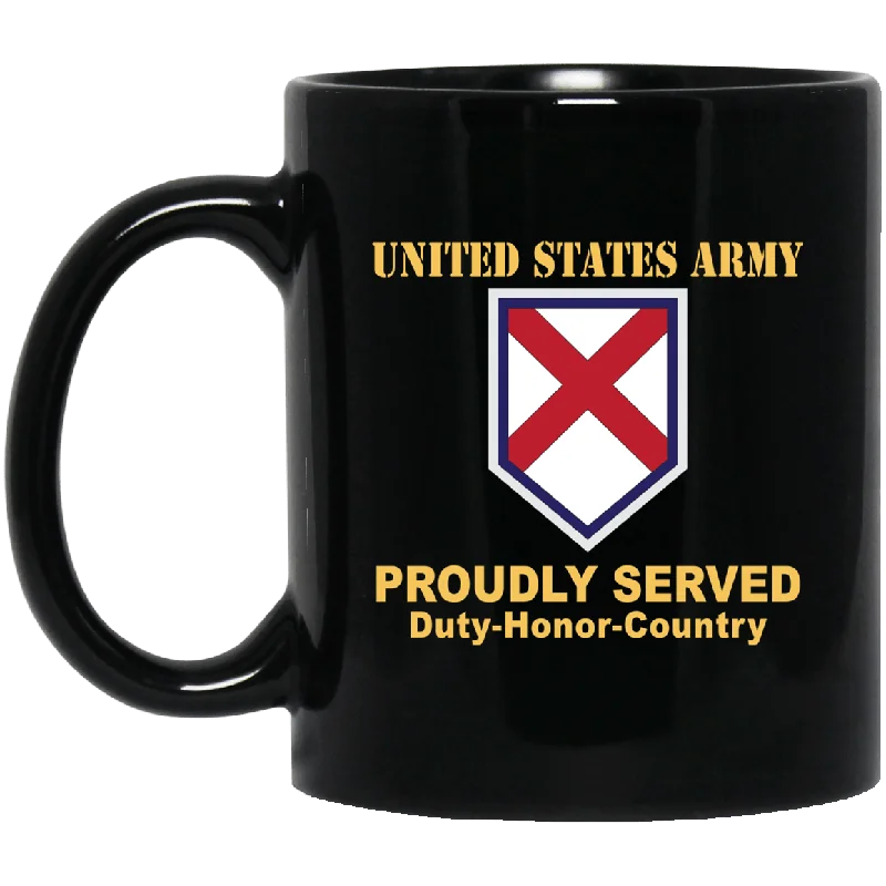 luxury travel mugs for coffee-US ARMY 226TH MANEUVER ENHANCMENT BRIGADE- 11 oz - 15 oz Black Mug