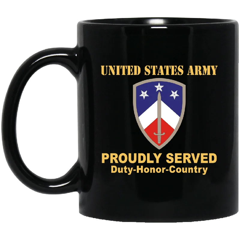 inspirational mugs for work-US ARMY 230 SUSTAINMENT BRIGADE- 11 oz - 15 oz Black Mug