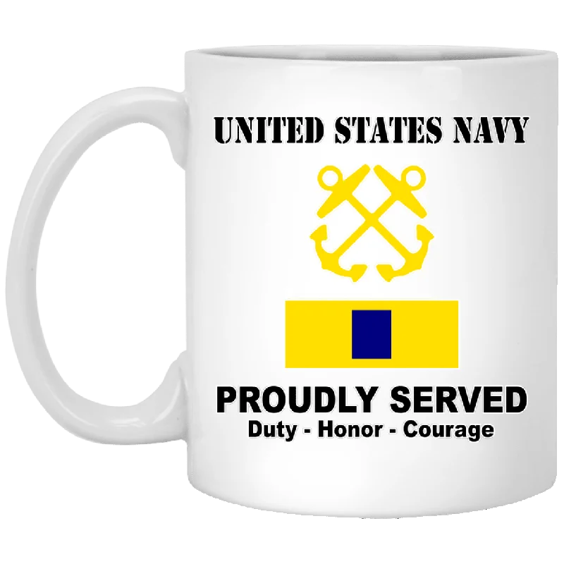 reusable mugs with lids-US Navy W-4 Chief Warrant Officer 4 W4 CW4 Warrant Officer Ranks T shirt White Coffee Mug - Stainless Travel Mug