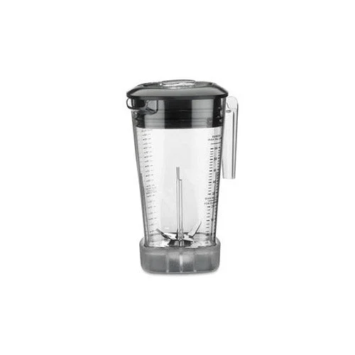 travel mugs with straws-Waring CAC95 The Raptor 64 oz. Clear Copolyester Blender Jar for Commercial Blenders