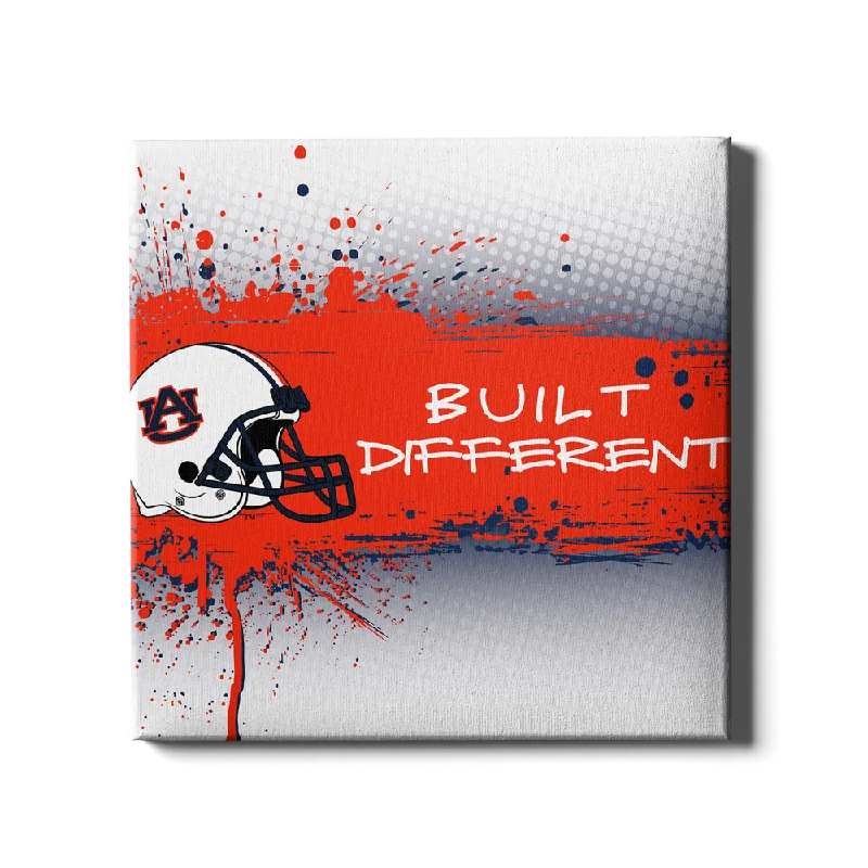 unique wall art for living room-Auburn Tigers - Built Different Auburn