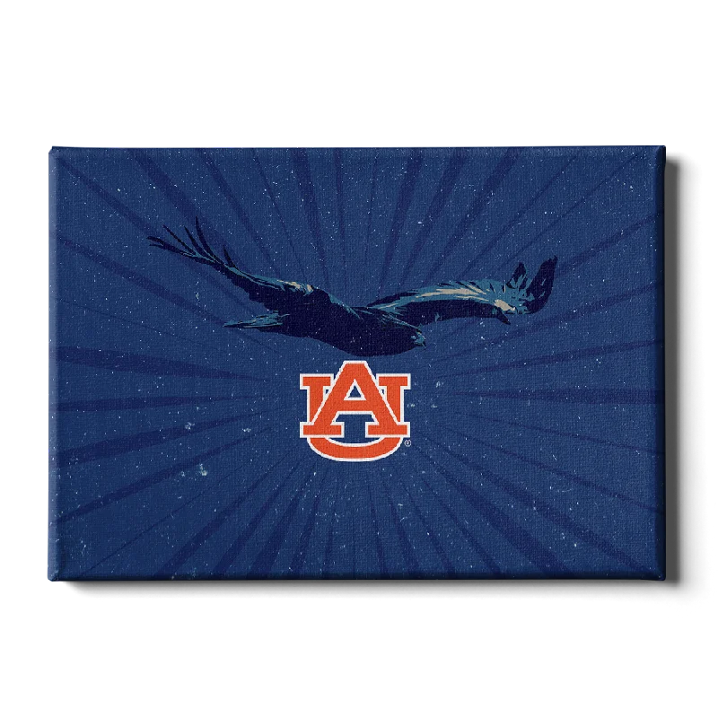 art prints for office-Auburn Tigers - Retro Auburn War Eagle