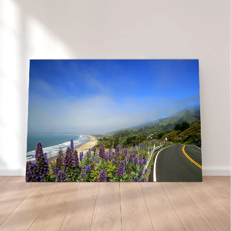 nature inspired canvas art-Coastal Highway