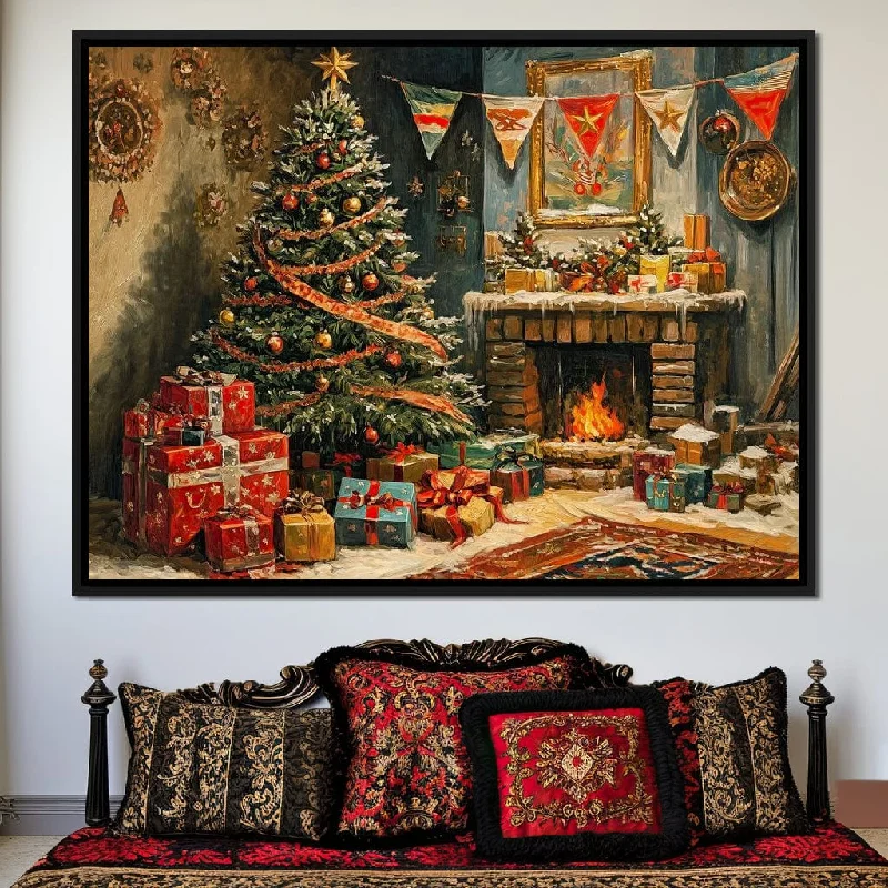 contemporary home decor art-Cozy Christmas