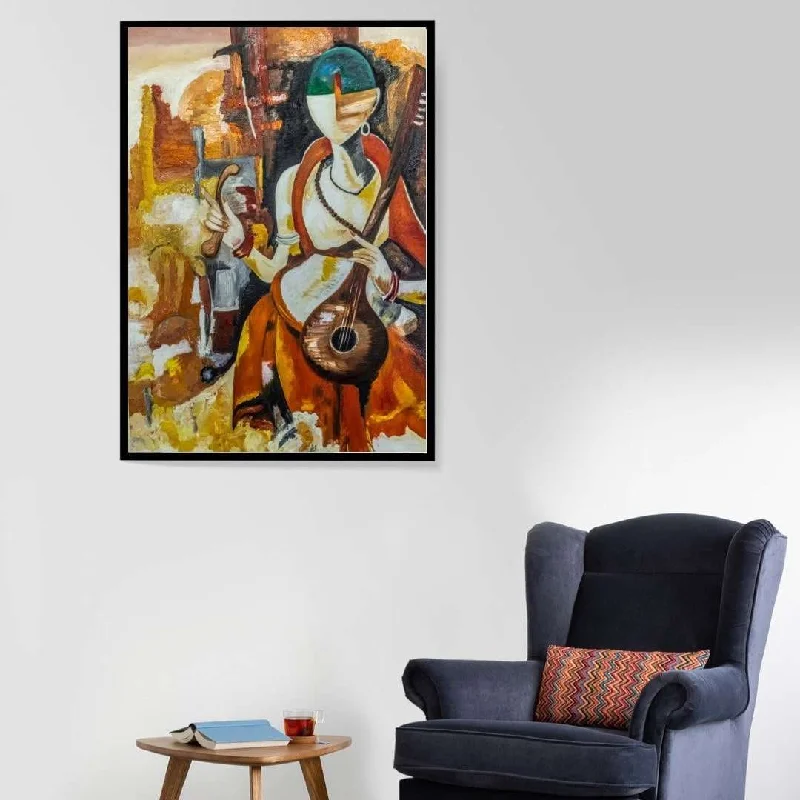 tropical wall paintings-Diwani Handmade Oil Painting