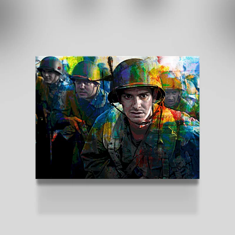 modern art for bedroom-Hacksaw Ridge