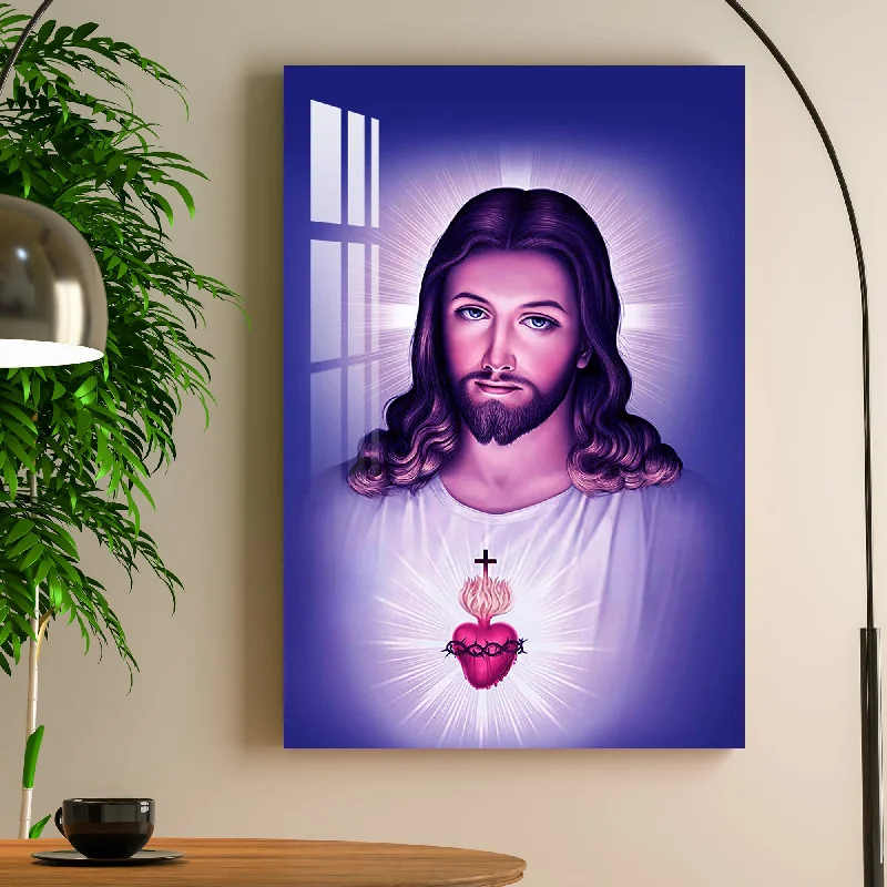 minimalist art prints for home-Jesus Acrylic Wall Art