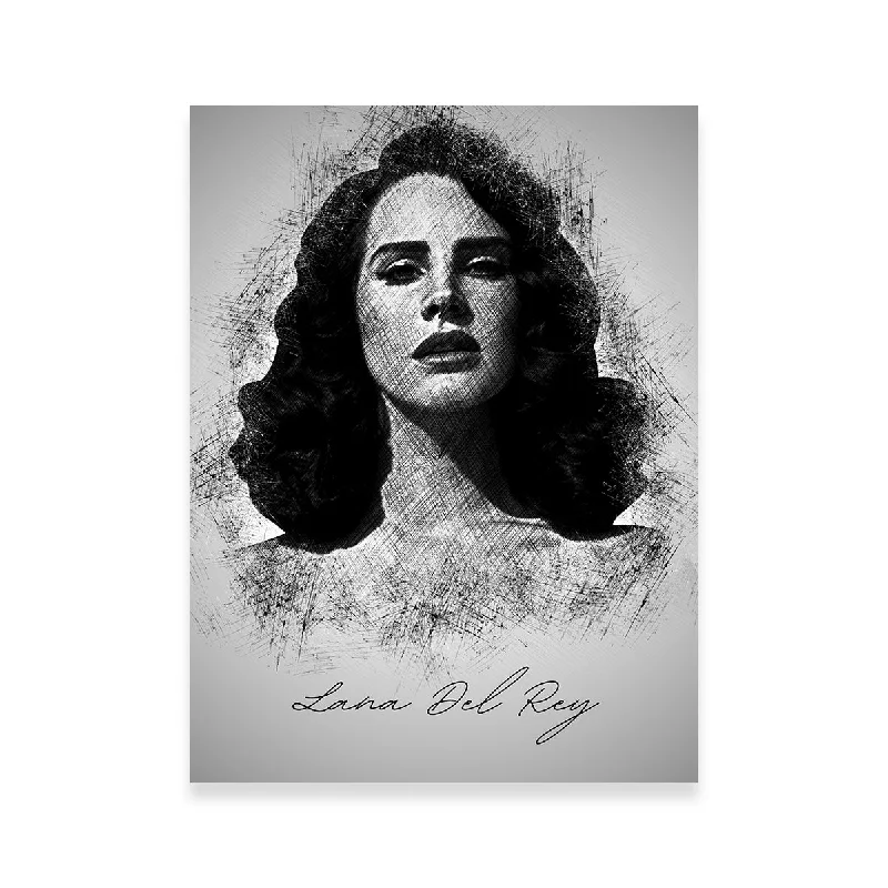 romantic wall art-Lana Del Rey