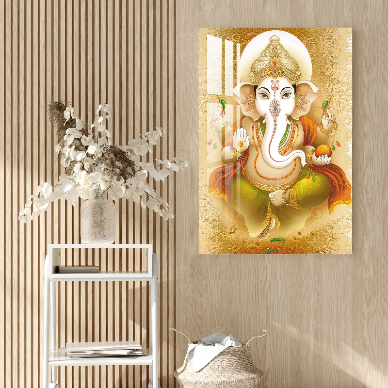 vintage style wall art-Lord Vinayak Acrylic Wall Art