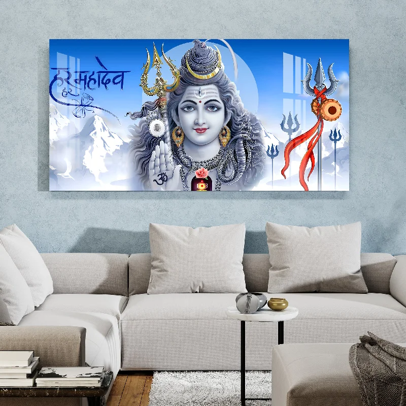 motivational wall art-Om Namah Shivay Acrylic Wall Art