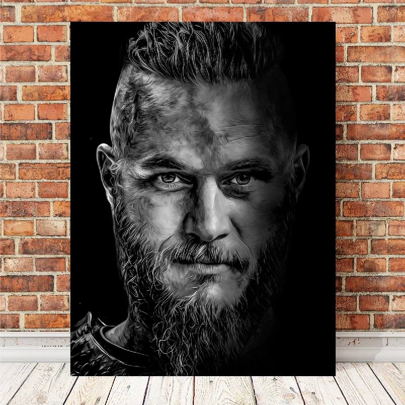 nature photography wall art-Portrait Vikings