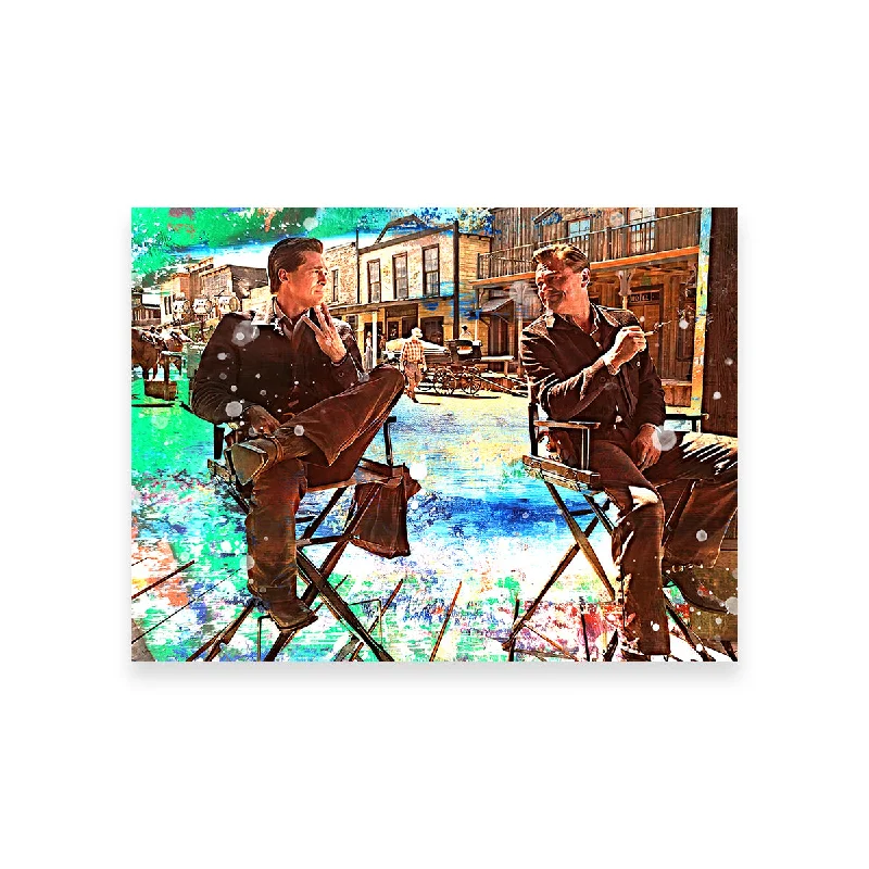 urban art prints for living room-Rick & Cliff