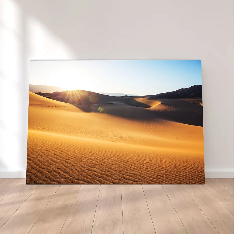 coastal art for living room-Sand Dunes in Death Valley