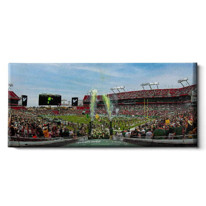 large inspirational quote wall art-USF Bulls - Enter USF Bulls Panoramic